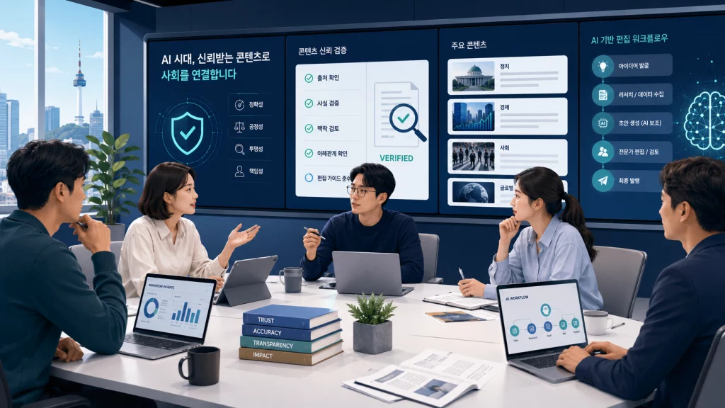 AI 시대 콘텐츠 신뢰가 중요한 이유, 사바나미디어가 말하는 콘텐츠 기업의 기준 - 사바나미디어 미디어 소식